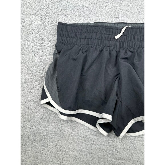 Nike dri fit Dash running shorts wtih liner sz m black and gray - Picture 2 of 8